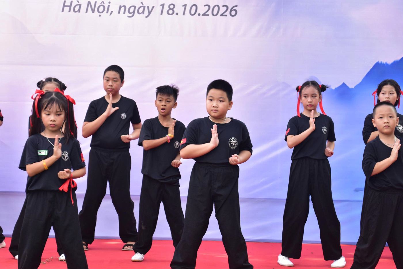 Tiết mục biểu diễn của học viên