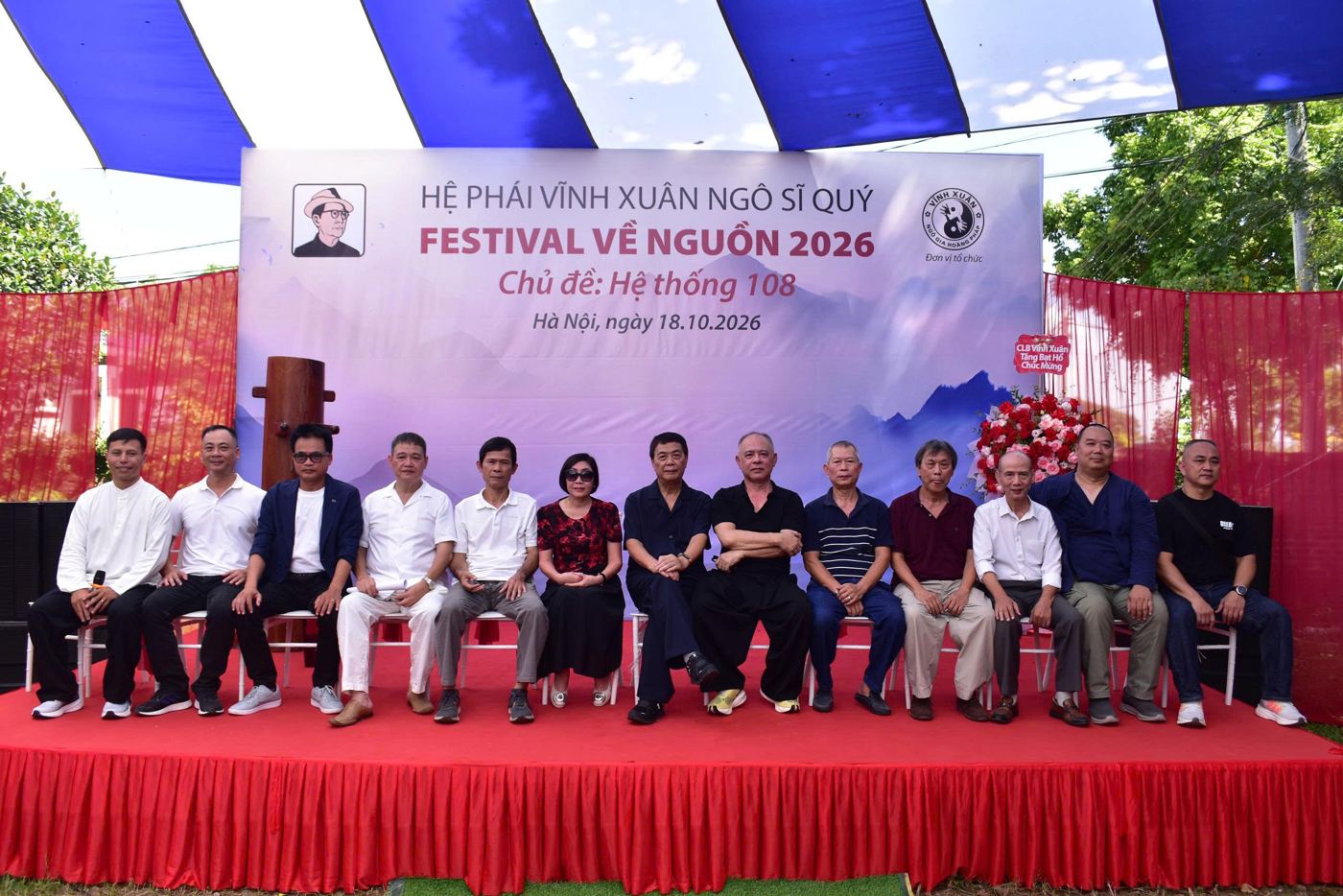 Các võ sư và khách mời của hệ phái